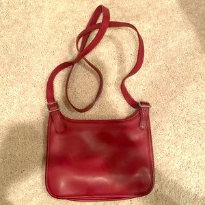 Vintage coach mini messenger